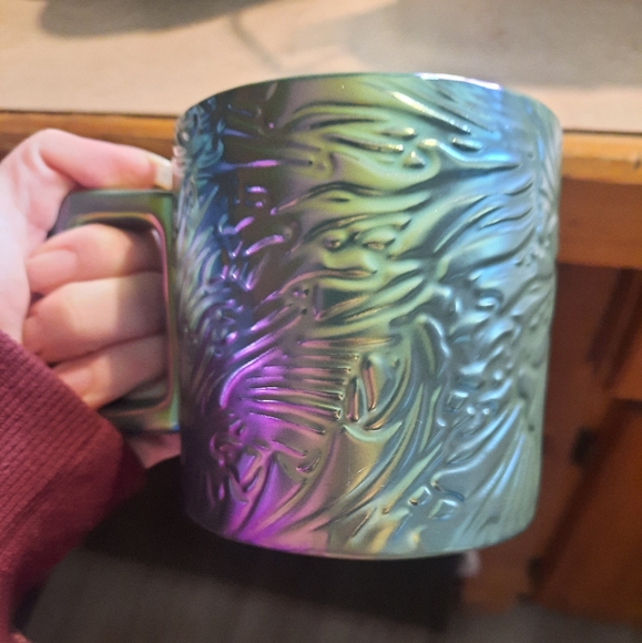 Starbucks spring 2024 anniversary edition irredescent green mug - Picture 1 of 2